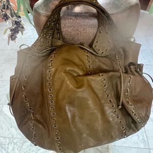 Kooba hand bag. Beautiful green leather.